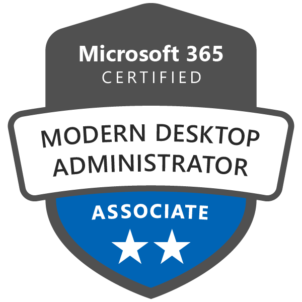 15. Modern Desktop Administrator Associate